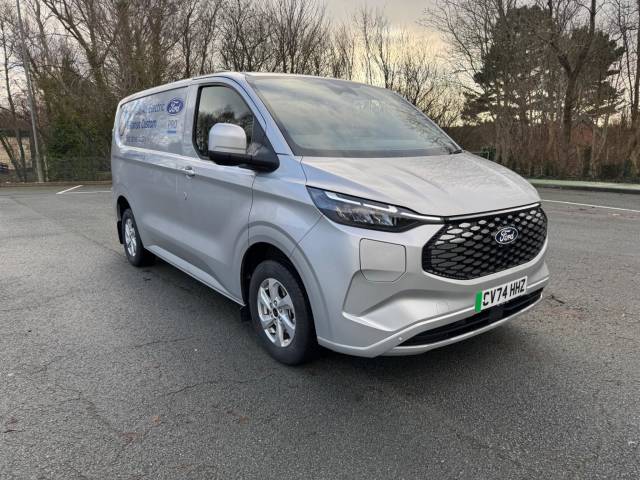 Ford E-Transit Custom 100kW 65kWh H1 Van Limited Auto Panel Van Electric SILVER