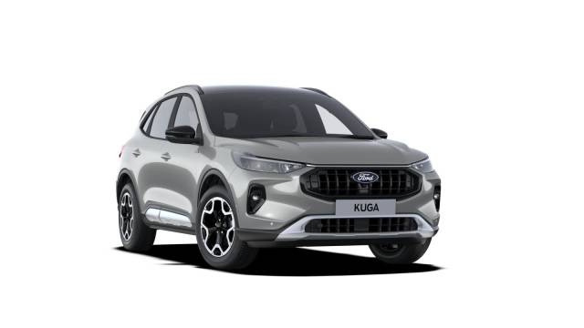 Ford Kuga 2.5 EcoBoost Duratec 14.4kWh Active CVT Euro 6 (s/s) 5dr SUV Hybrid Solar Silver