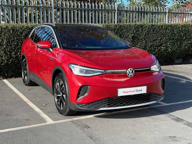 Volkswagen Id.4 0.0 E (204ps) Family (77kWh) Pro Performance Estate Electric Kings Red