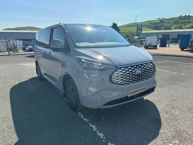 Ford Tourneo Custom 340 65kWh Titanium Auto RWD 5dr Minibus Electric Grey Matter