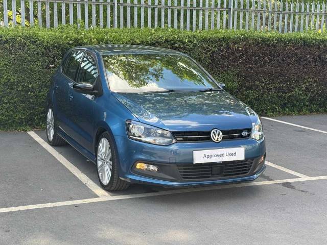 Volkswagen Polo 1.4 TSI BlueGT ACT DSG 150PS 5Dr Hatchback Petrol Blue Silk