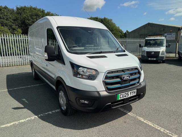 Ford E-Transit 350 68kWh Trend Auto RWD L3 H2 5dr Panel Van Electric Frozen White