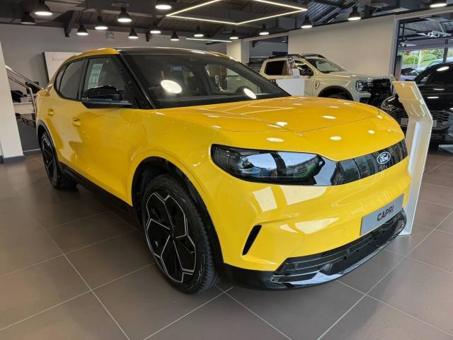 Ford Capri Extended Range 79kWh Premium Auto AWD 5dr SUV Electric Vivid Yellow