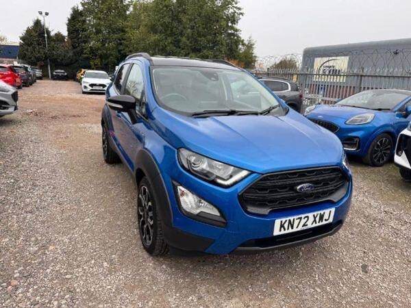 Ford Ecosport 1.0 EcoBoost 125 Active 5dr Hatchback Petrol BLUE