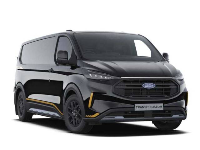 Ford Transit Custom 2.0 320 EcoBlue Trail Auto AWD L2 H1 Euro 6 (s/s) 5dr Panel Van Diesel Agate Black