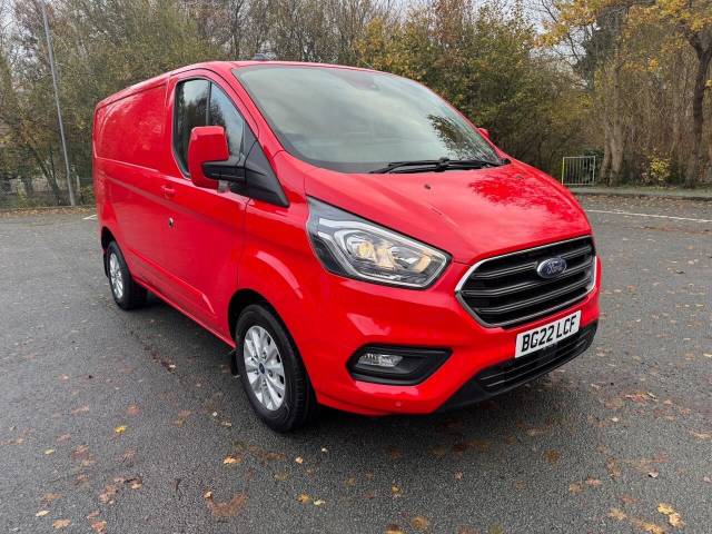 Ford Transit Custom 2.0 EcoBlue 130ps Low Roof Limited Van Panel Van Diesel RED