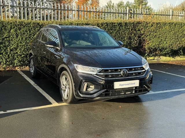 Volkswagen T-Roc 1.5 TSI R-Line 5dr DSG Hatchback Petrol Deep black