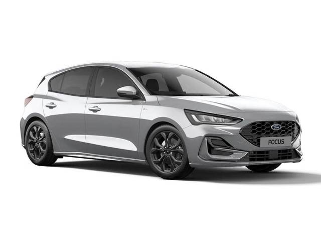 Ford Focus 1.0T EcoBoost MHEV ST-Line Euro 6 (s/s) 5dr Hatchback Hybrid Moondust Silver