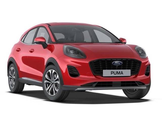 Ford Puma 1.0T EcoBoost MHEV Titanium Euro 6 (s/s) 5dr SUV Hybrid Fantastic Red