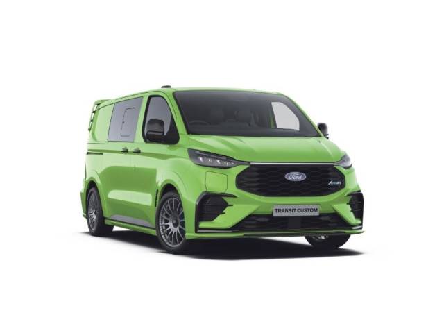 Ford Transit Custom 2.0 320 EcoBlue MS-RT Crew Van Auto L1 H1 Euro 6 (s/s) 5dr Double Cab Diesel Yellow Green