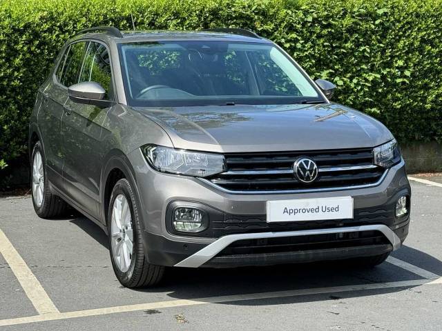 Volkswagen T-cross 1.0 TSI (115ps) SE Hatchback Estate Petrol Limestone Grey