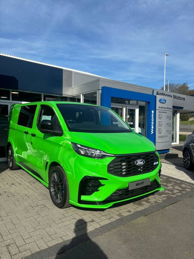 Ford Transit Custom 2.0 320 EcoBlue MS-RT Crew Van Auto L1 H1 Euro 6 (s/s) 5dr Double Cab Van Diesel Yellow Green