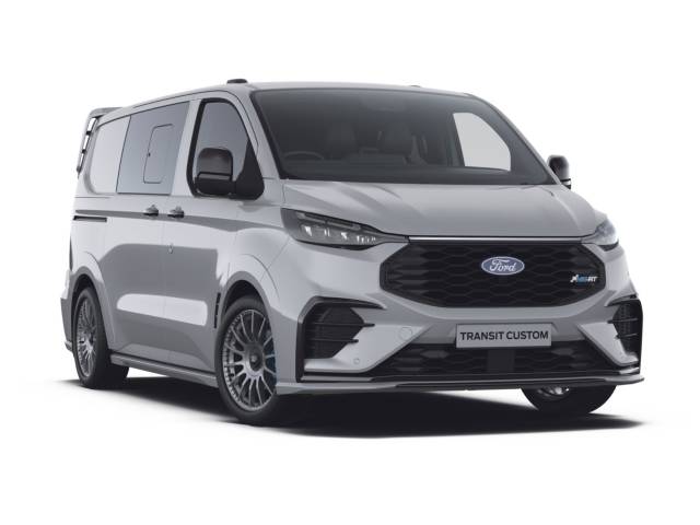 Ford Transit Custom 2.0 320 EcoBlue MS-RT Crew Van Auto AWD L2 H1 Euro 6 (s/s) 5dr Combi Van Diesel Grey Matter