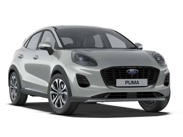 Ford Puma 1.0T EcoBoost MHEV Titanium Euro 6 (s/s) 5dr SUV Hybrid Solar Silver