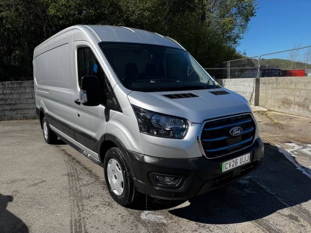 Ford E-Transit 350 89kWh Trend Panel Van 5dr Electric Auto RWD L3 H2 (11kW Charger) (269 ps) Panel Van Electric Moondust Silver