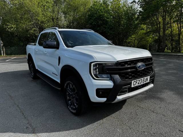 Ford Ranger 2.0 TD EcoBlue Wildtrak Pickup Double Cab 4dr Diesel Auto 4WD Euro 6 (s/s) (205 ps) Pickup Diesel Frozen White