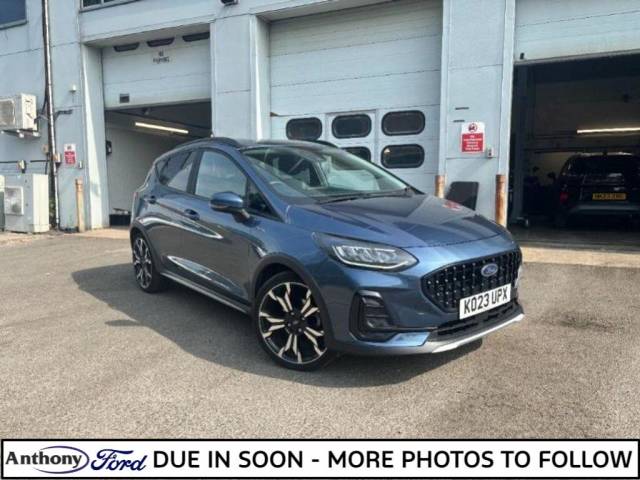 Ford Fiesta 1.0 EcoBoost Hybrid mHEV 125 Active X 5dr Hatchback Petrol Blue