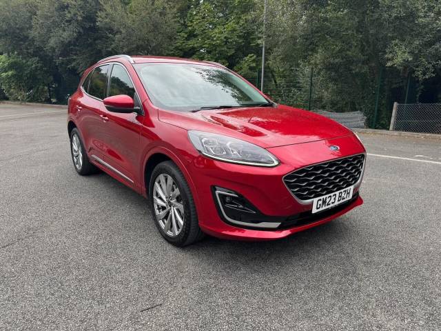 Ford Kuga 2.5 FHEV Vignale 5dr CVT Hatchback Petrol / Electric Hybrid Red