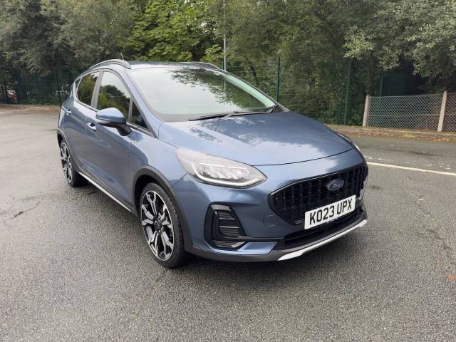 Ford Fiesta 1.0 EcoBoost Hybrid mHEV 125 Active X 5dr Hatchback Petrol Blue