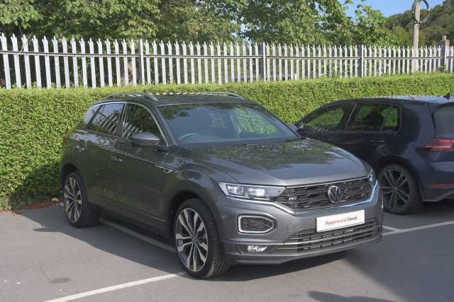 Volkswagen T-Roc Mark1 Facelift 2022 2.0 TDI R-Line 150PS DSG Hatchback Diesel Iridium Grey