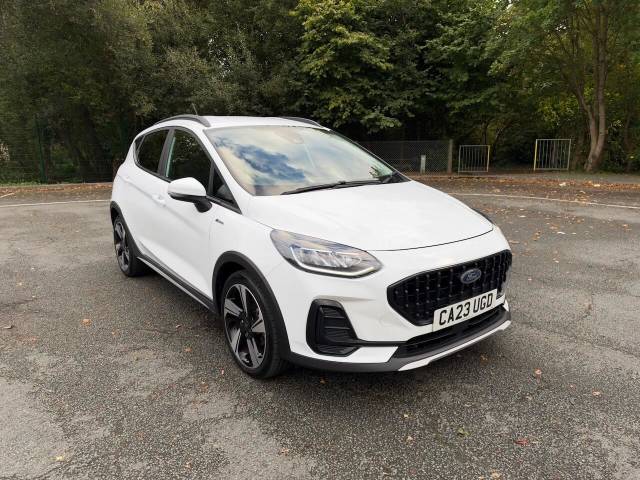 Ford Fiesta 1.0 EcoBoost Hybrid mHEV 125 Active 5dr Auto Hatchback Petrol WHITE