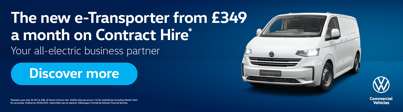 e-Transporter from £349 a month on Contract Hire