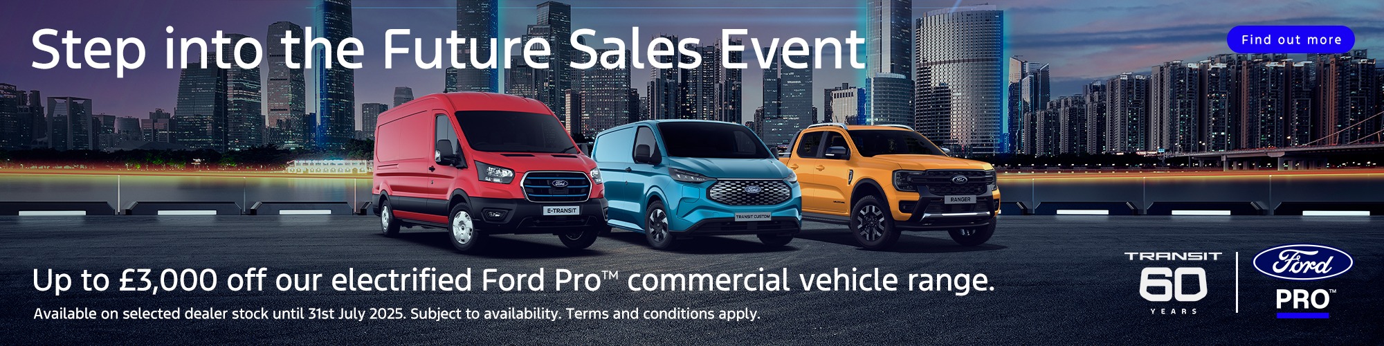 Step into the Future Sales Event