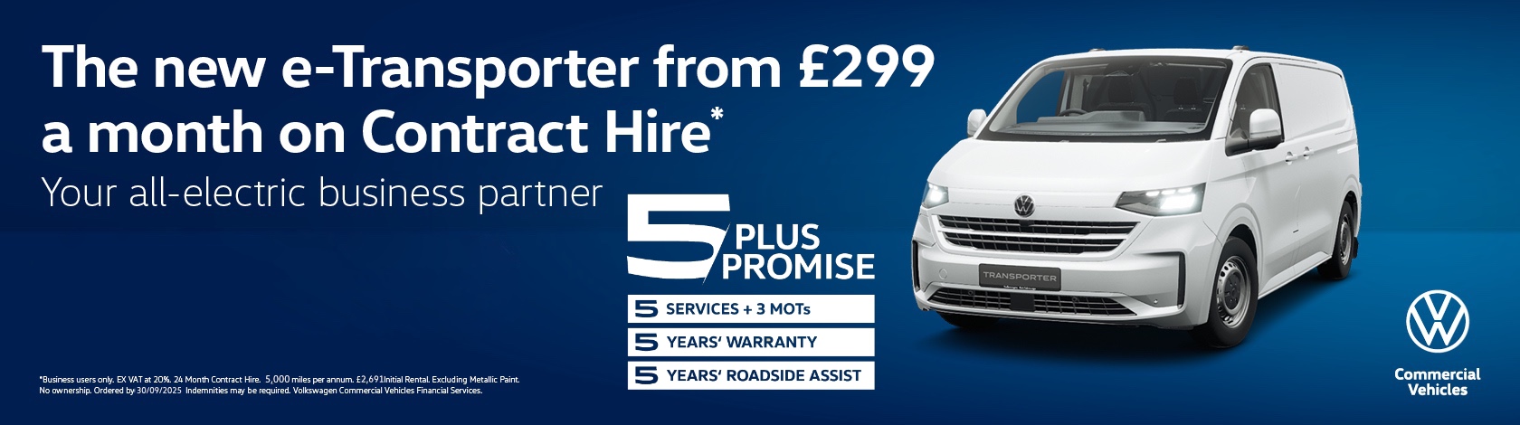 e-Transporter from £299 a month on Contract Hire