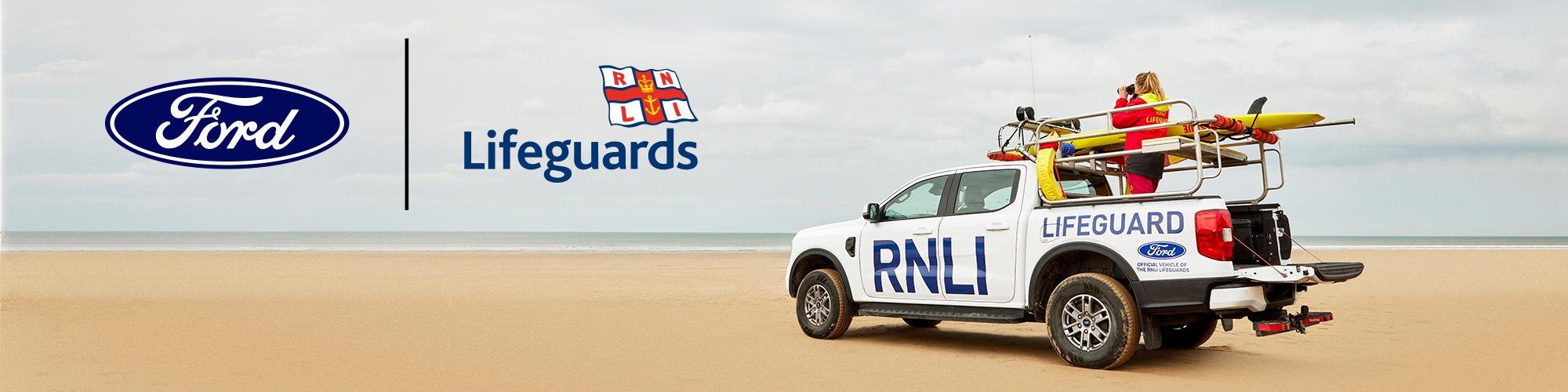 Anthony Ford Supports The RNLI Lifeguards