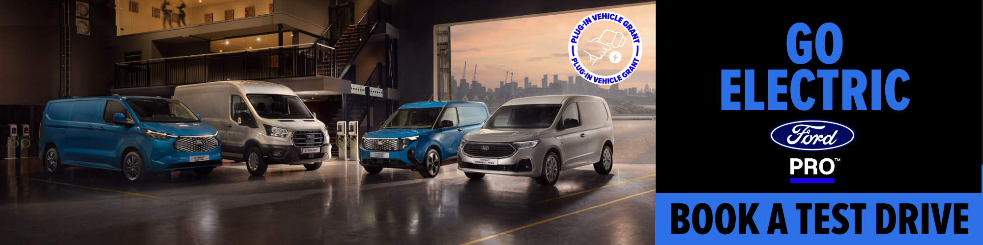 Book your Commercial Vehicle Test Drive Online