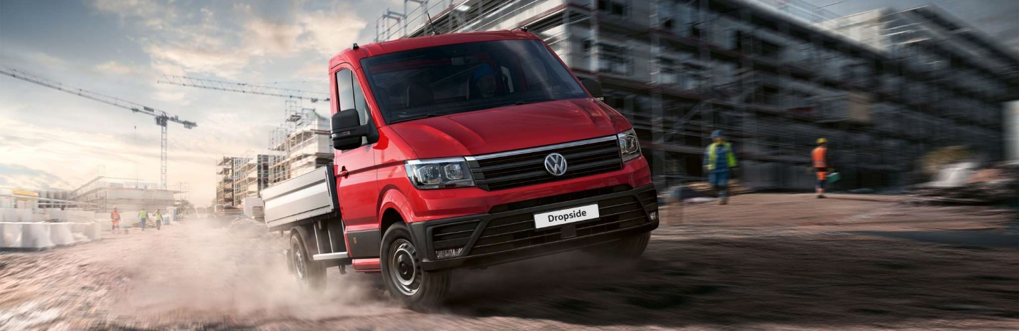 volkswagen-commercials crafter-dropside Banner