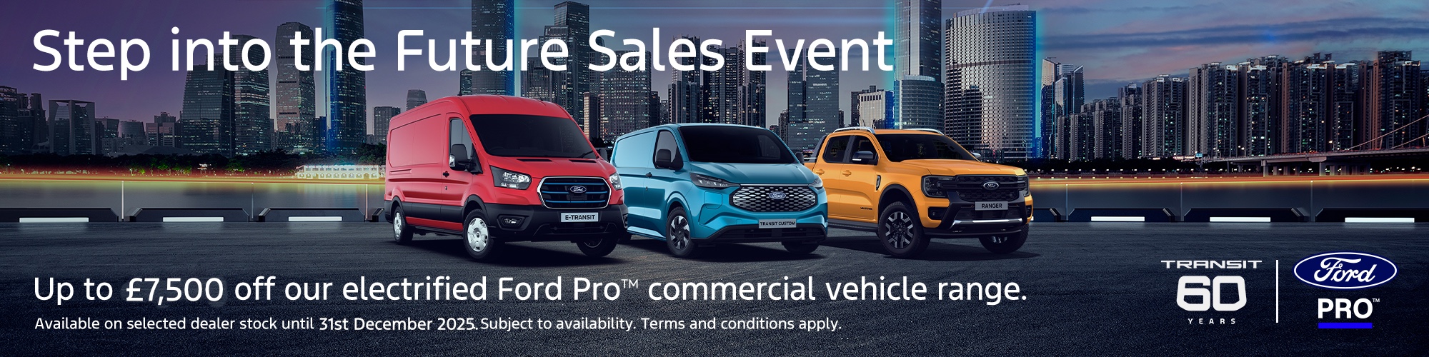 Step into the Future Sales Event