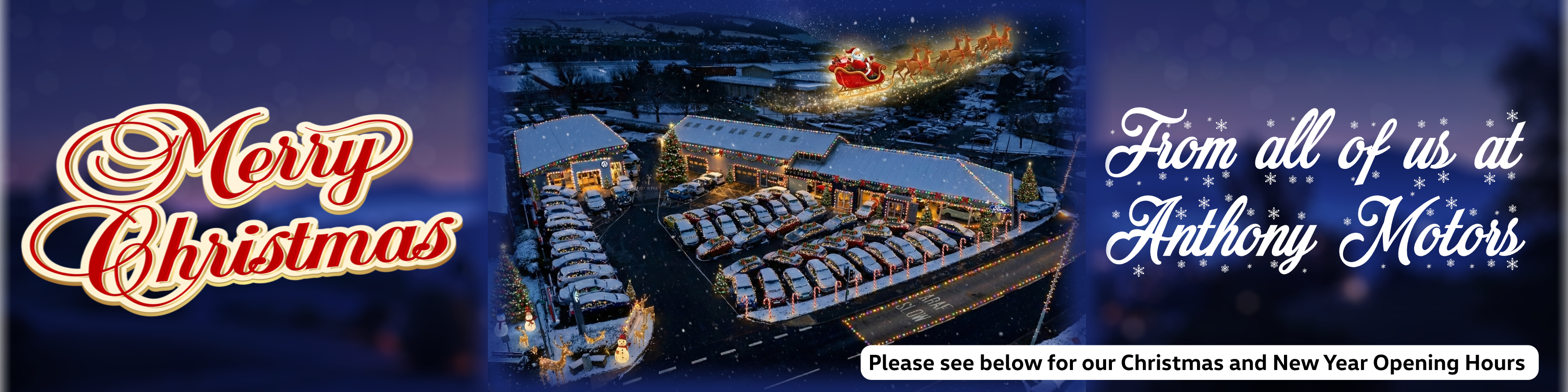 Christmas & New Year 2025 Opening Hours