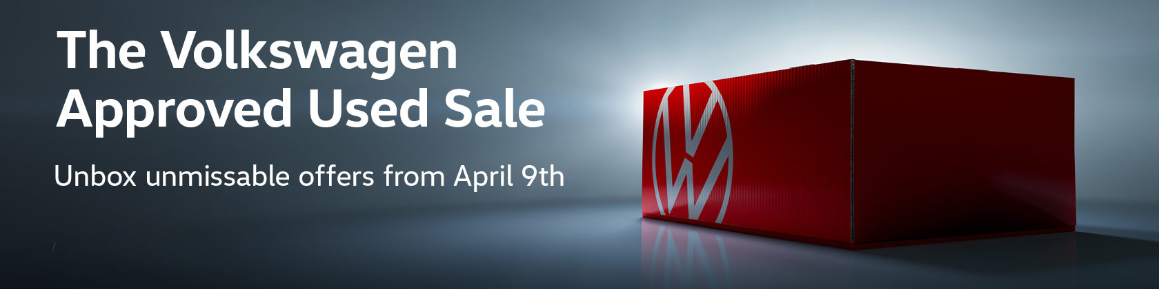 The Volkswagen Approved Used Sale - Unbox unmissable offers from April 9th