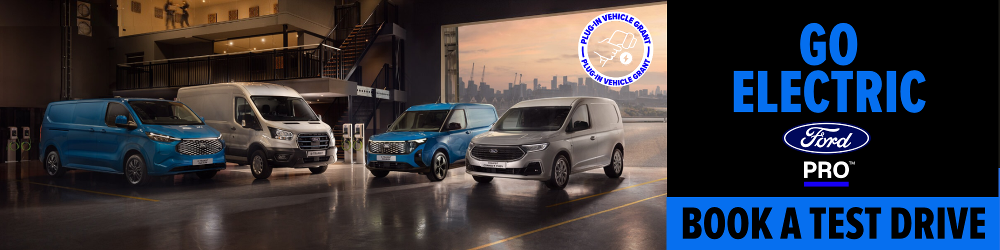 Book your Commercial Vehicle Test Drive Online
