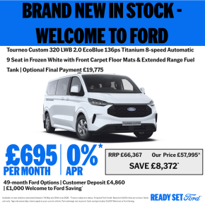 Ford Tourneo 9-Seat at Anthony Motors Aberystwyth