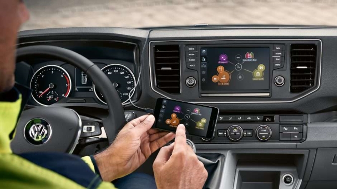 Volkswagen Crafter Dropside - Interior