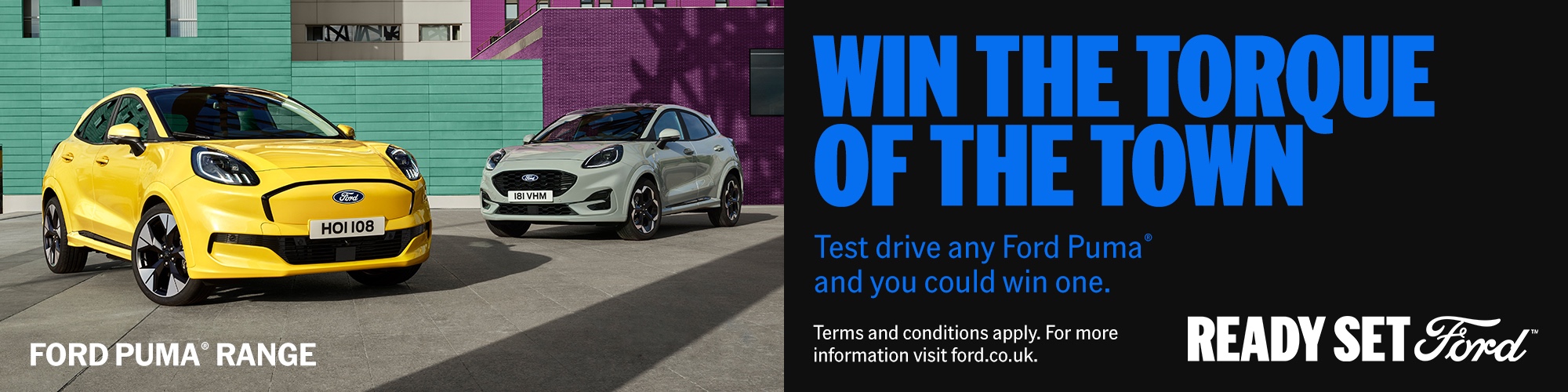 Win a Ford Puma®