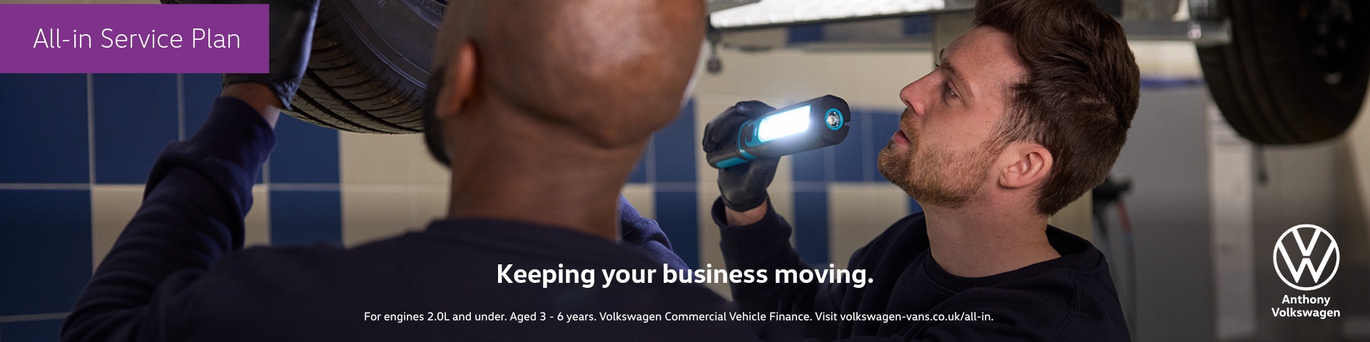 Volkswagen Commercial Aftersales Services at Anthony Motors